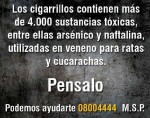 Uruguay 2008 Constituents - toxic substances, poison back